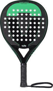 Padelracket - TUYO - Green Arrow - beginners - traan/druppel vorm
