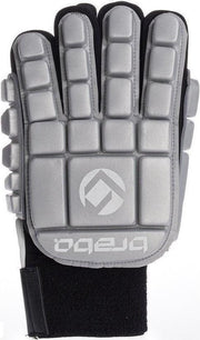 Brabo BP1064 Foam Glove F3 Indoor Sr. - Zaalhockeyhandschoen - Links - Maat S - Zilver
