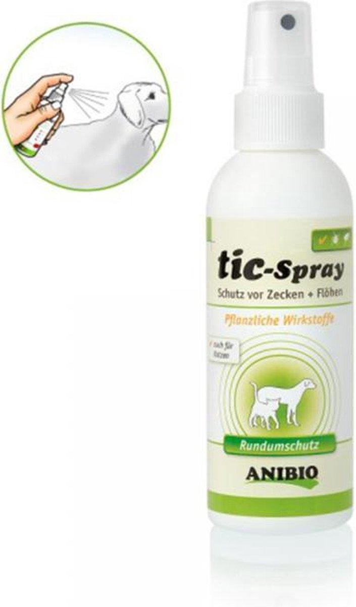 ANIBIO Tekenspray Anibio Tic-Spray voor honden en katten