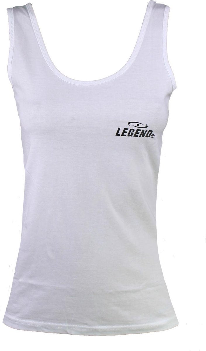Tank Top dames wit Legend  XXL