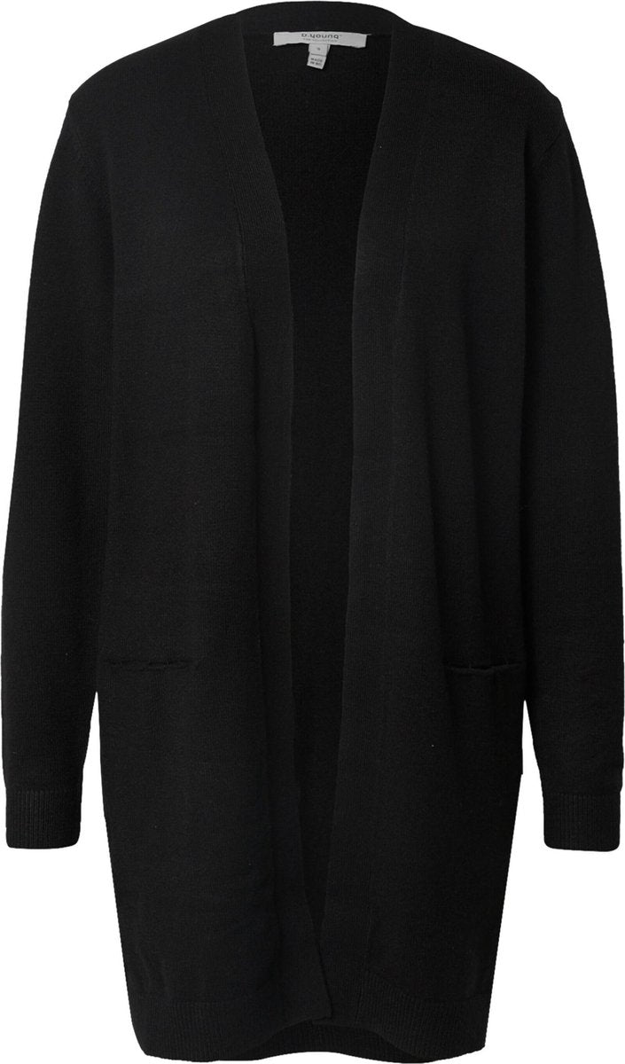 B.young gebreid vest bynonina Zwart-S