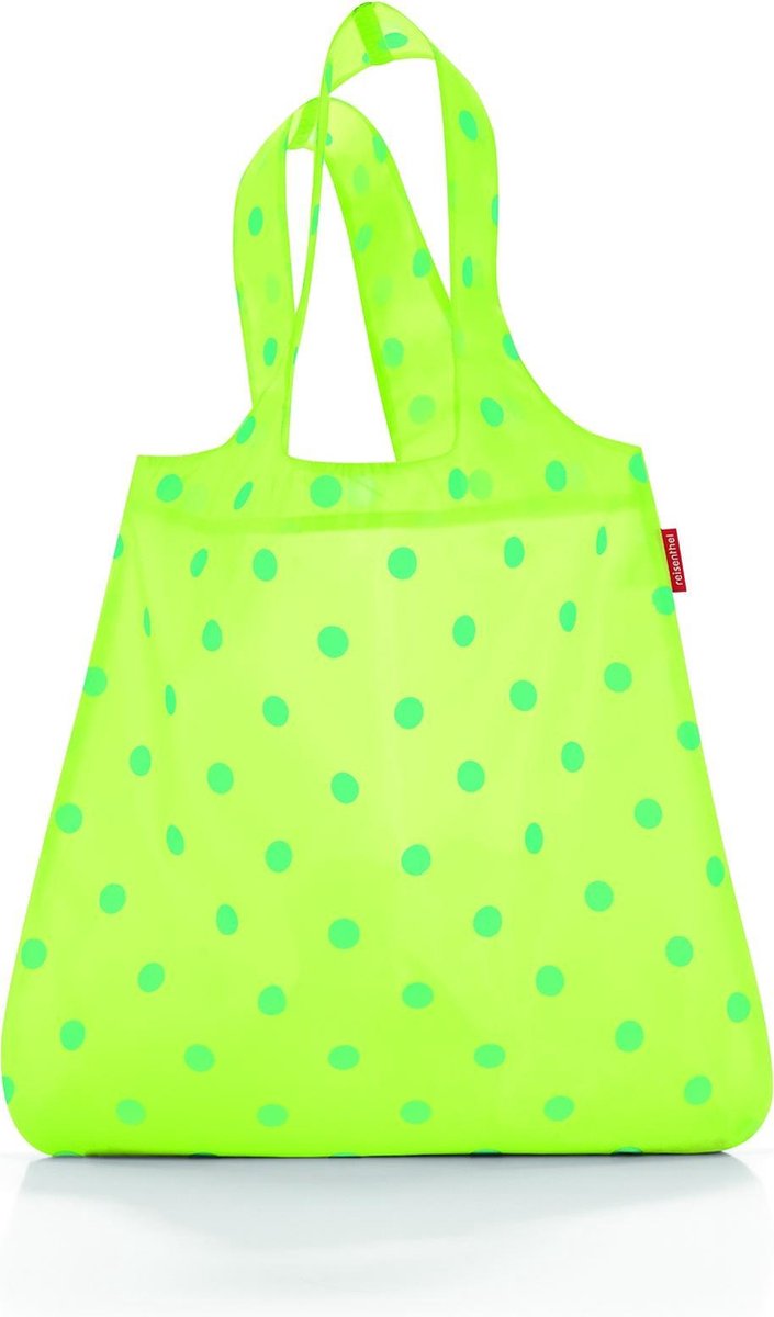 Reisenthel Mini Maxi Shopper Opvouwbare Boodschappentas - 15L - Lemon Dots Geel