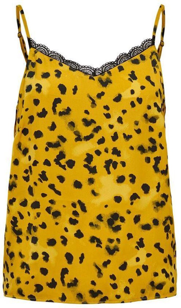 Jacqueline de Yong Top Oker-Geel