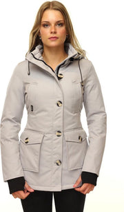 Versano Marry Parka Dames Winterjas XS - Grijs