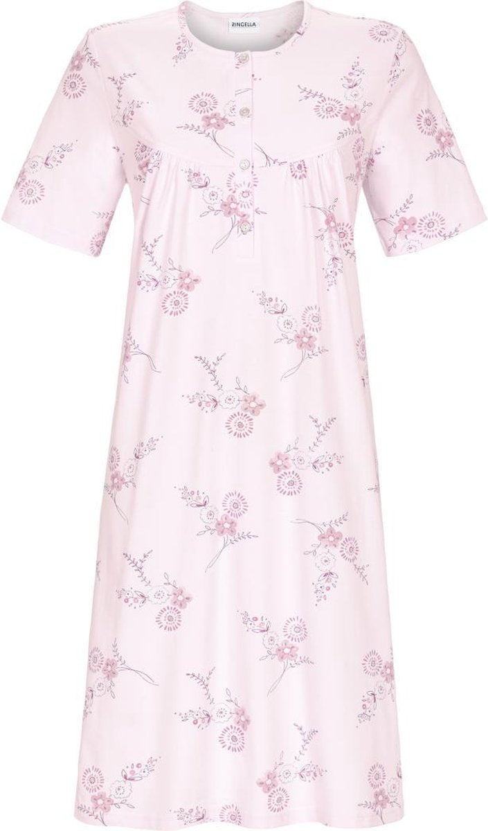 Ringella  - Rose flower  – Nachtkleed – 1211046 – Pastel Rose - 42