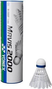 Yonex Mavis 2000 - Badmintonshuttles - Wit