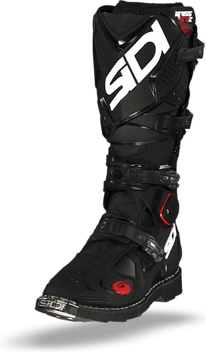 Sidi Crossfire 2 Black Black Motorcycle Boots 45