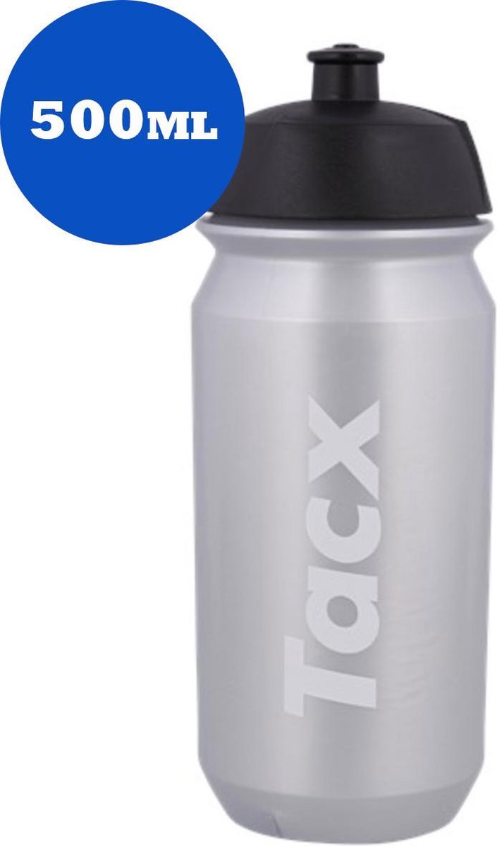 Bidon met trekdop voor tijdens het sporten - 500ml - Diverse kleuren-