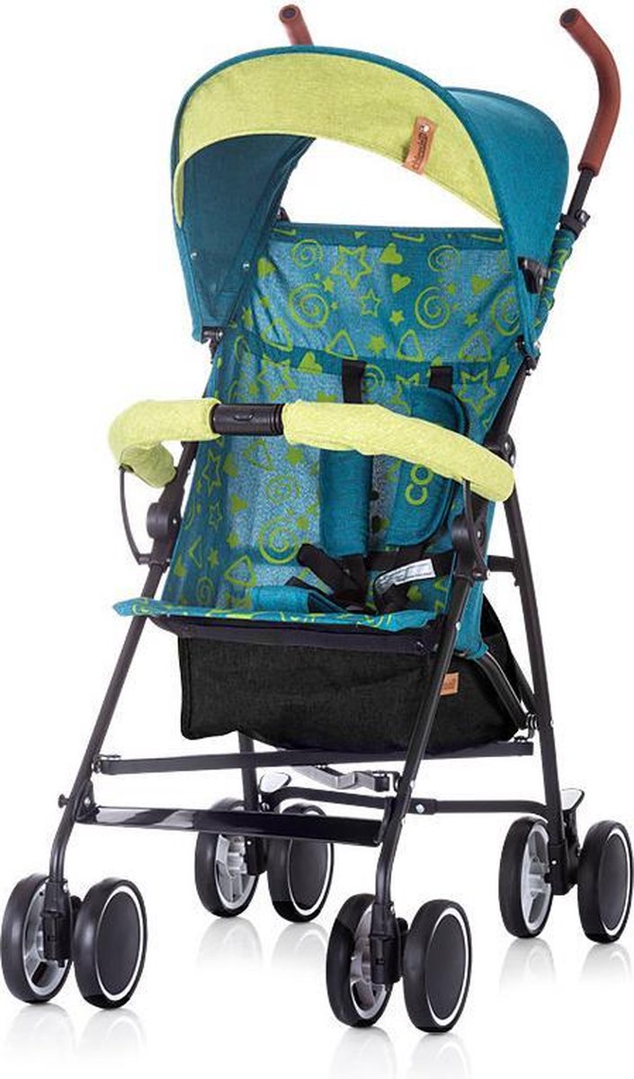 Chipolino Coco Buggy - Kinderwagen - Lichtgewicht - Volledig inklapbare buggy - Verstelbaar - Blauw
