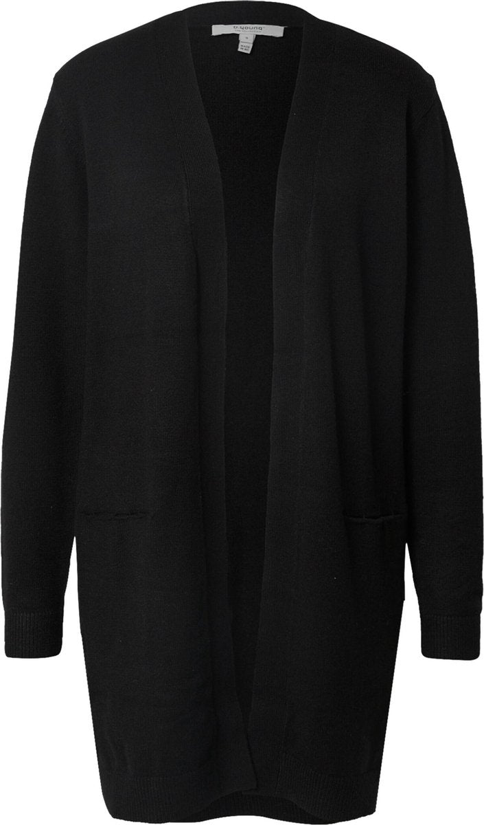 B.young gebreid vest bynonina Zwart-M