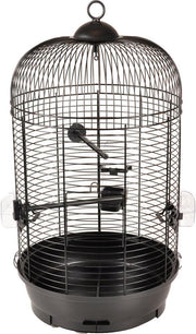 Vogelkooi Sanna 2 Zwart - Zwart - 34 x 34 x 67 cm