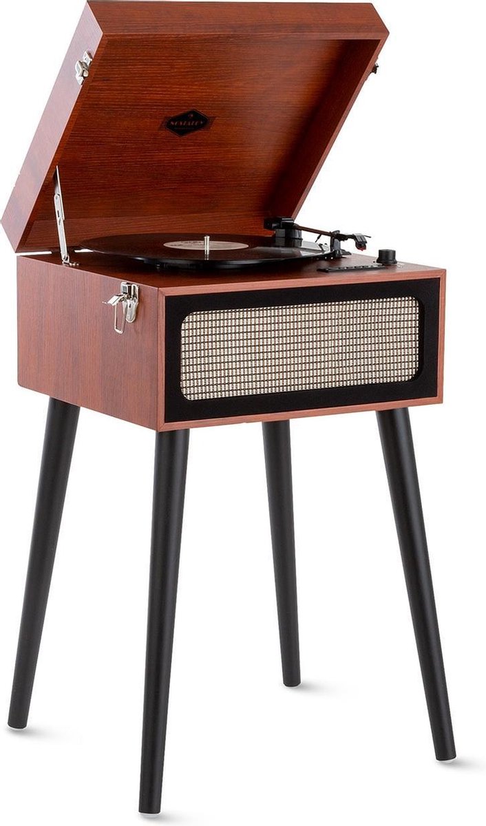 auna Sarah Ann platenspeler - bluetooth - USB /SD -  ingebouwde stereoluidsprekers - 33