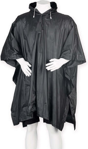 Regencape Poncho voor volwassenen kleur Zwart / in 8 verschillende kleuren