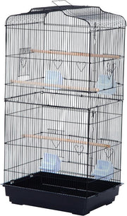 Vogelkooi - Vogels - Zwart - Parkietenkooi - Papegaaienkooi - 47