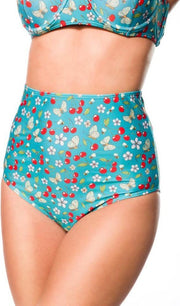 Belsira Bikinibroekje -L- 50115 Groen/Wit