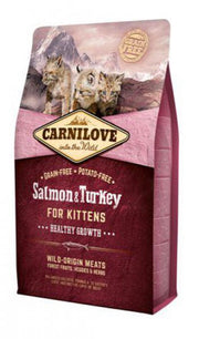Carnilove Zalm & Kalkoen Kittens 2kg