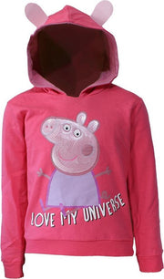 Nickelodeon Peppa Pig Polar Kids Sweatshirt Trui met Oren Roze
