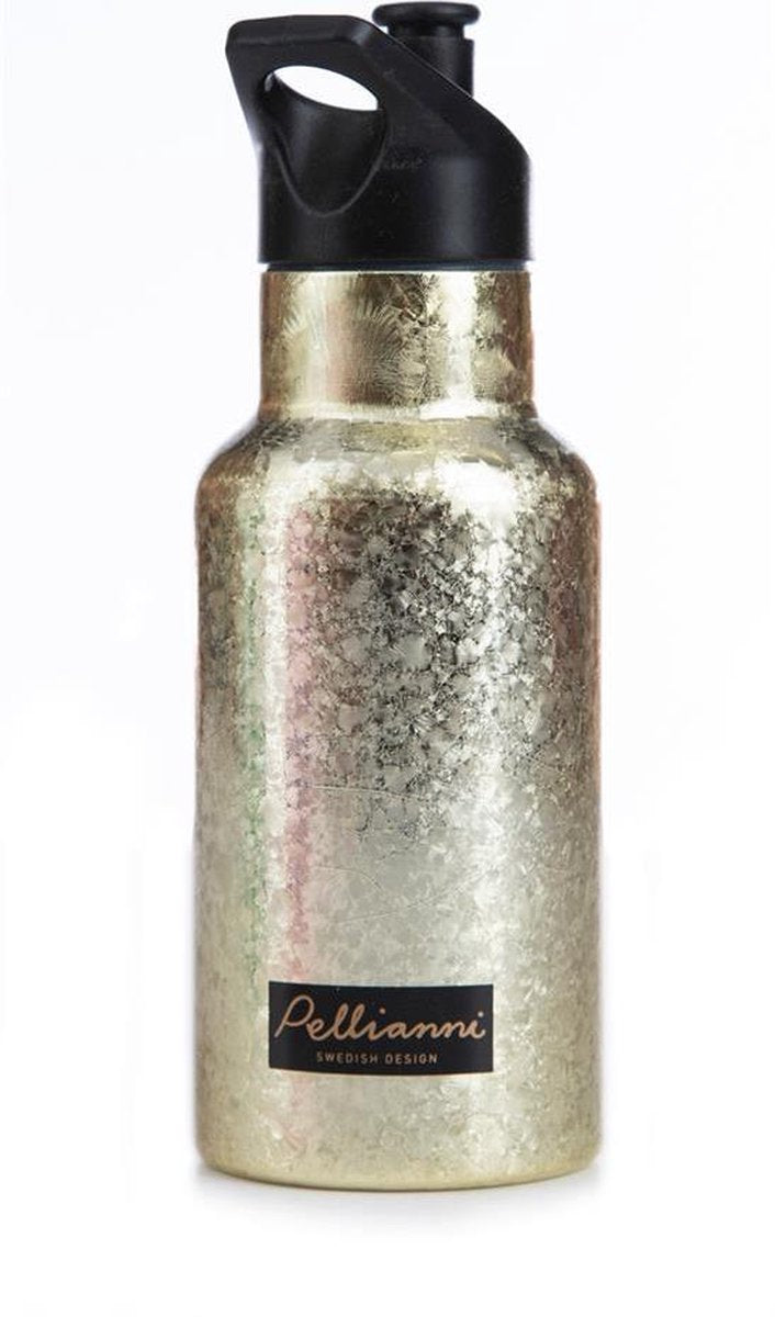 Pellianni: ISOLATIEWATERFLES GOUD 350ml
