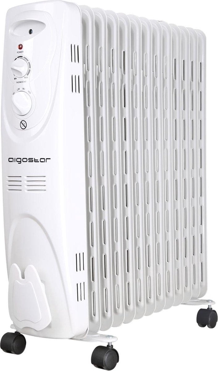Aigostar Warm Snow 33JHF – Oliegevulde radiator - Kachel