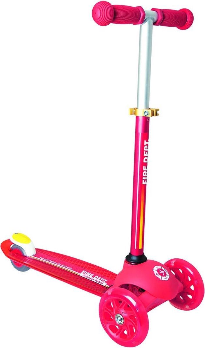 Muuwmi 3-wiel Kinderstep - Step - Unisex - Rood