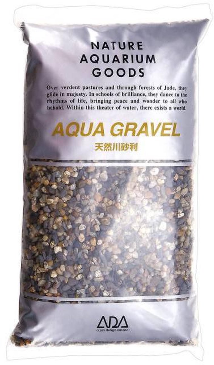 Ada Gravel S - Aquarium Bodem Bedekking - 2 Kilo
