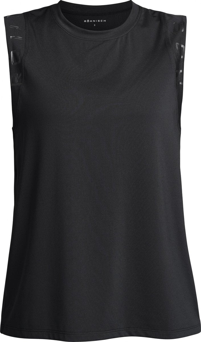 Röhnisch Singlet Kay Dames Polyester Zwart Maat 4xl
