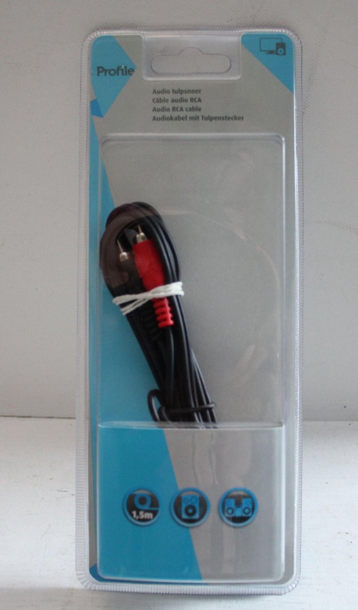 Profile Audio Tulpsnoer rca kabel 1