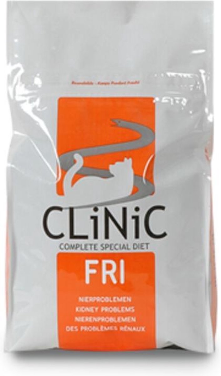 Clinic FRI Nierdieet - Kattenvoer - 1.5 kg