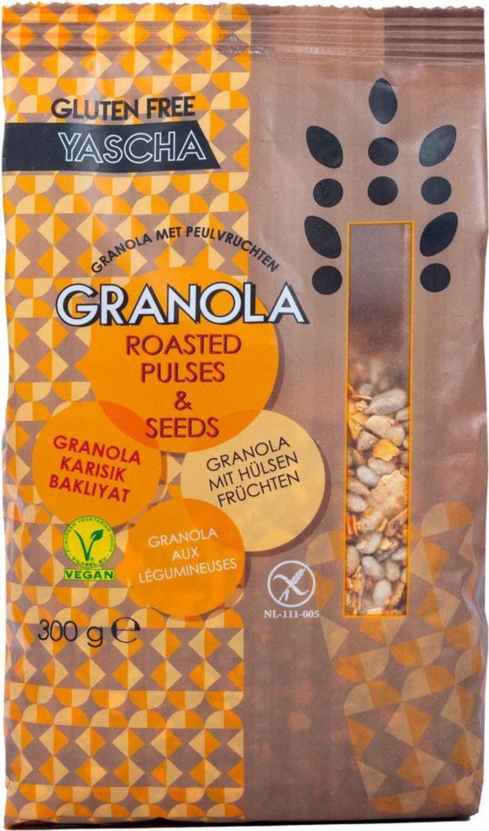 Glutenvrij - Granola met peulvruchten