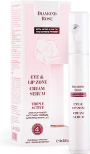 Witte roos Alba oog en lip zone creme serum 15 ml Biofresh Diamond Rose