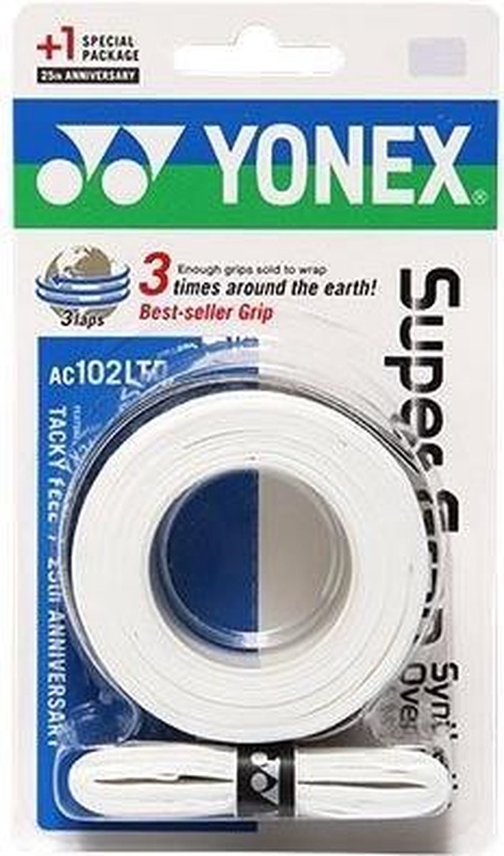 Yonex supergrap 3+1 gratis | OverGrip voor tennisracket