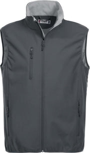 Clique Basic Softshell Hr Bodywarmer Antraciet maat XL