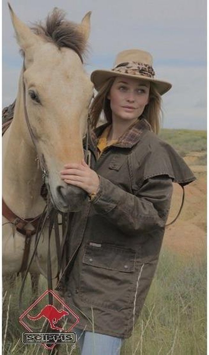 Flinders Riding Jacket; Brown; Small