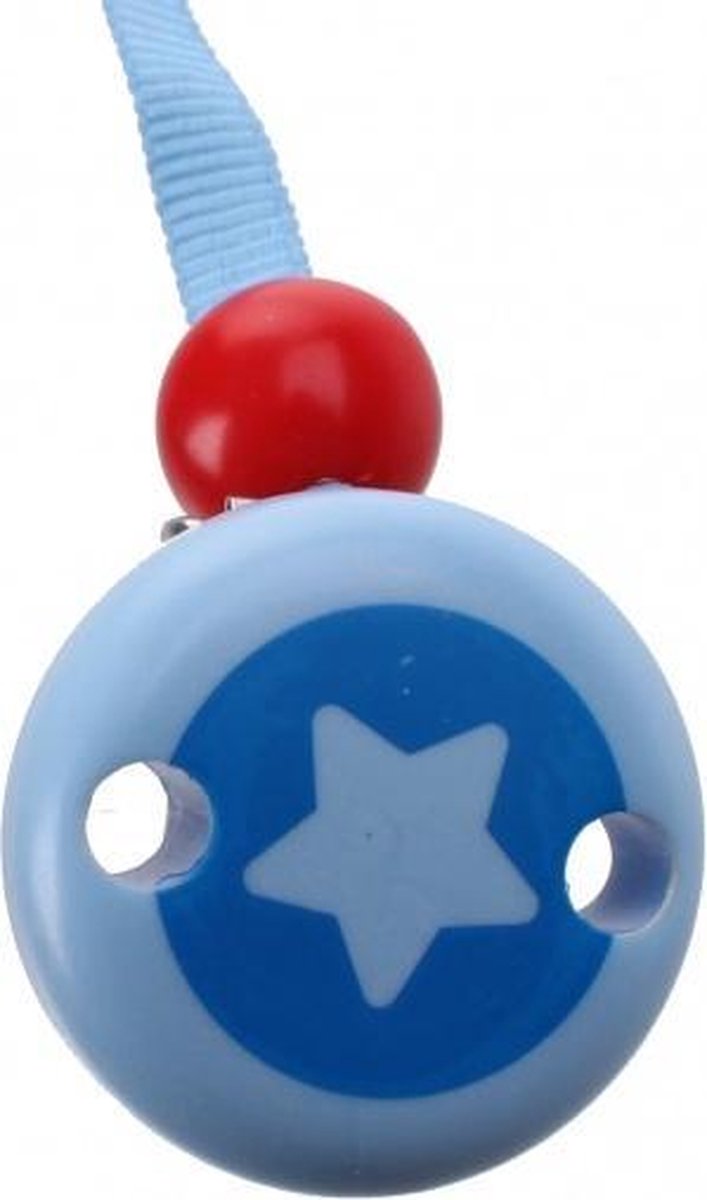 Heimess Fopspeenketting Blauw Ster 21