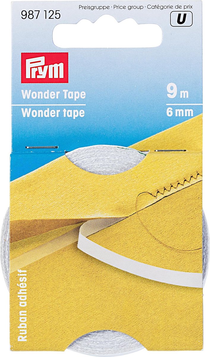Prym Wonder tape transparant oplosbaar