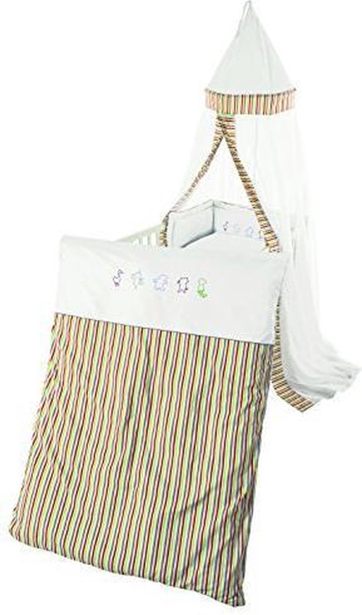 Roba kinderen-beddenset  bedset 4 delig:  100 x 135 dekbedovertrek