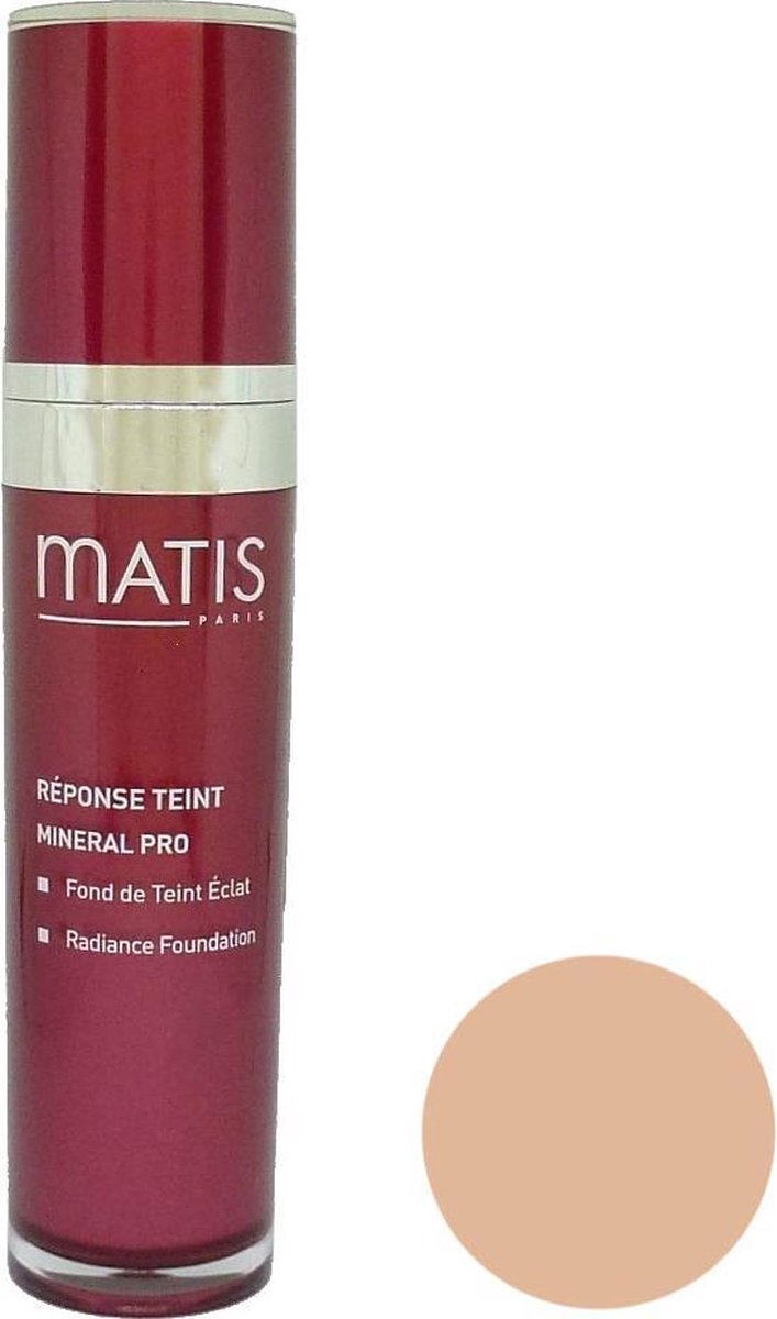 Matis Reponse Teint Mineral Pro Radiance Foundation - Faceprimer - 30 ml - Rosy Beige