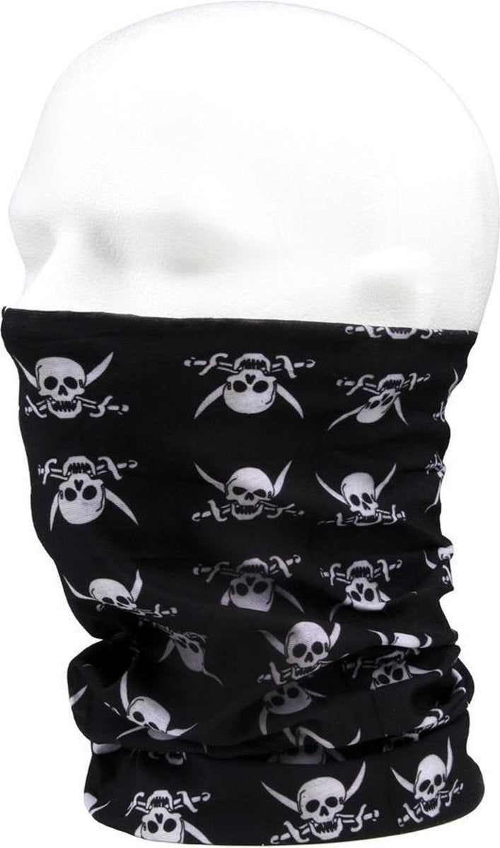 Gezichtsbedekking sjaal - Face Wrap schedels