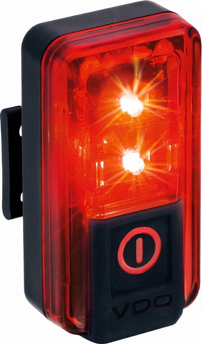 Vdo Achterlicht Eco Light Red Rl Led Usb Zwart 500 M