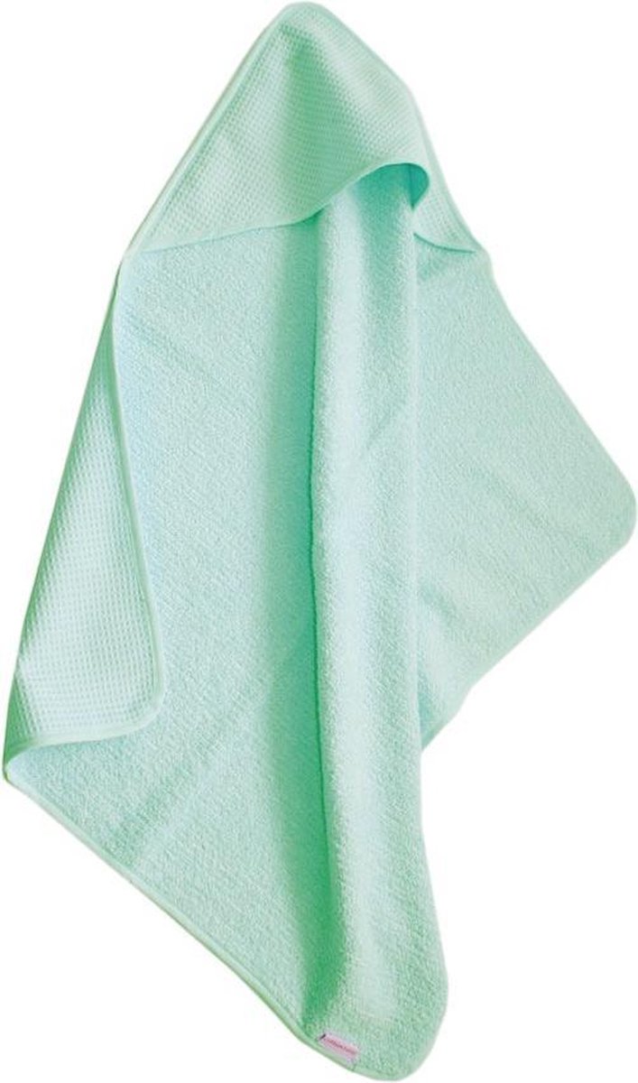 Cottonbaby Badcape wafel/badstof - mint