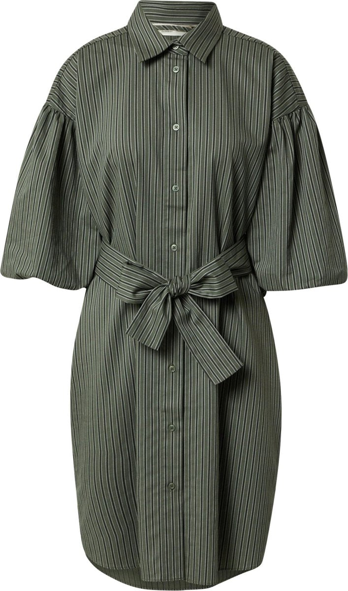 Inwear blousejurk yokoi Donkergroen-38