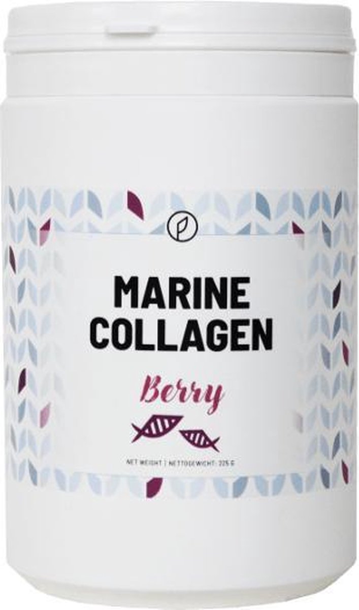 Plent Gehydrolyseerde Vis Collageen Peptiden 300 gram - Berry