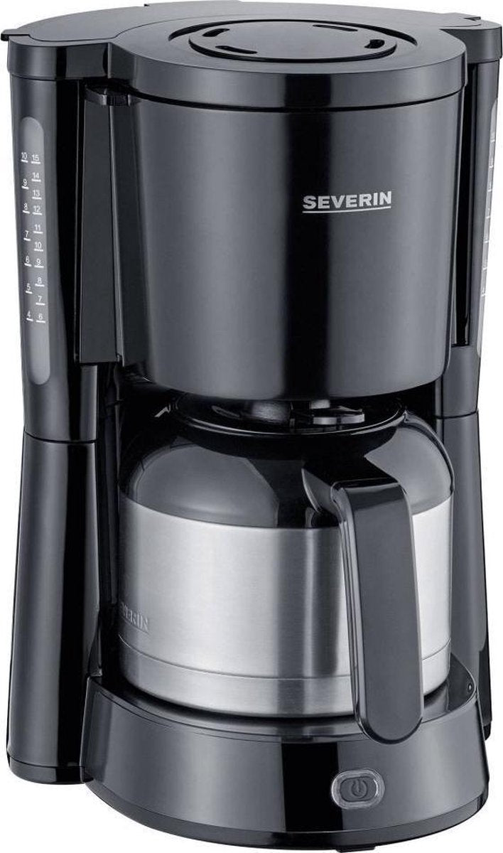Severin KA4835 Koffiezetapparaat Zwart/RVS