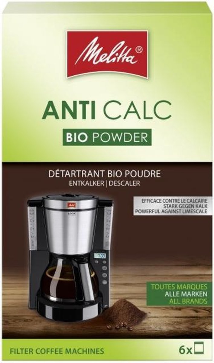 MELITTA BIO Ontkalker koffiemachine - zakjes