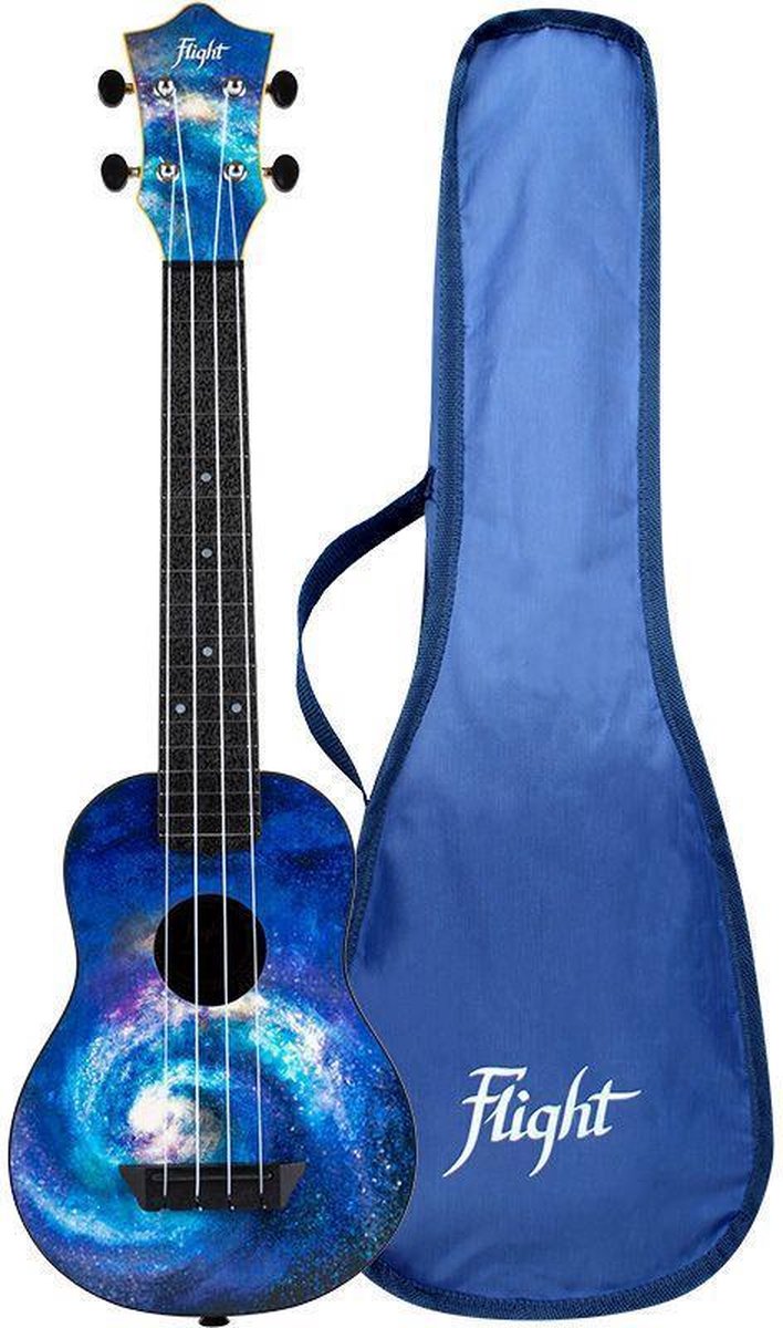 Flight Longneck Sopraan Ukelele - Travel Series - UKE SPACE