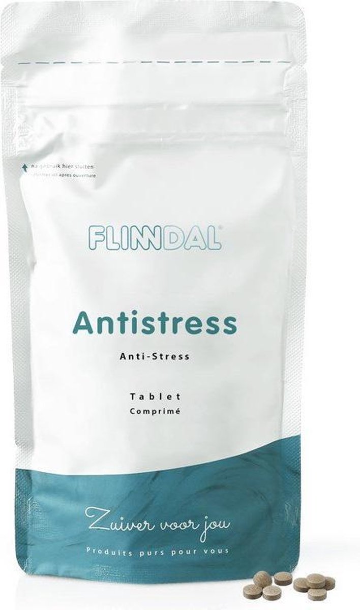 Antistress (Bij stresssituaties en een hoge werkdruk) - 30 Tabletten - Flinndal - Bij geestelijke druk en nervositeit