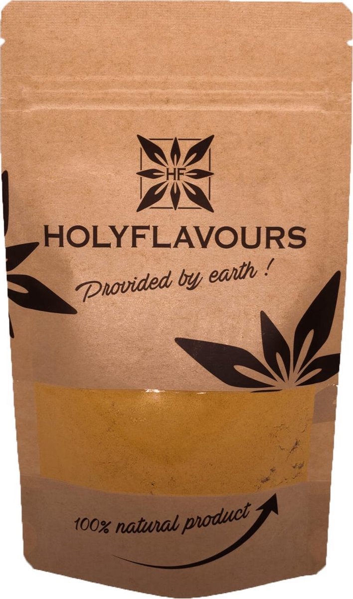Pompoenvrucht Poeder - 100 gram - Holyflavours -  Biologisch gecertificeerd