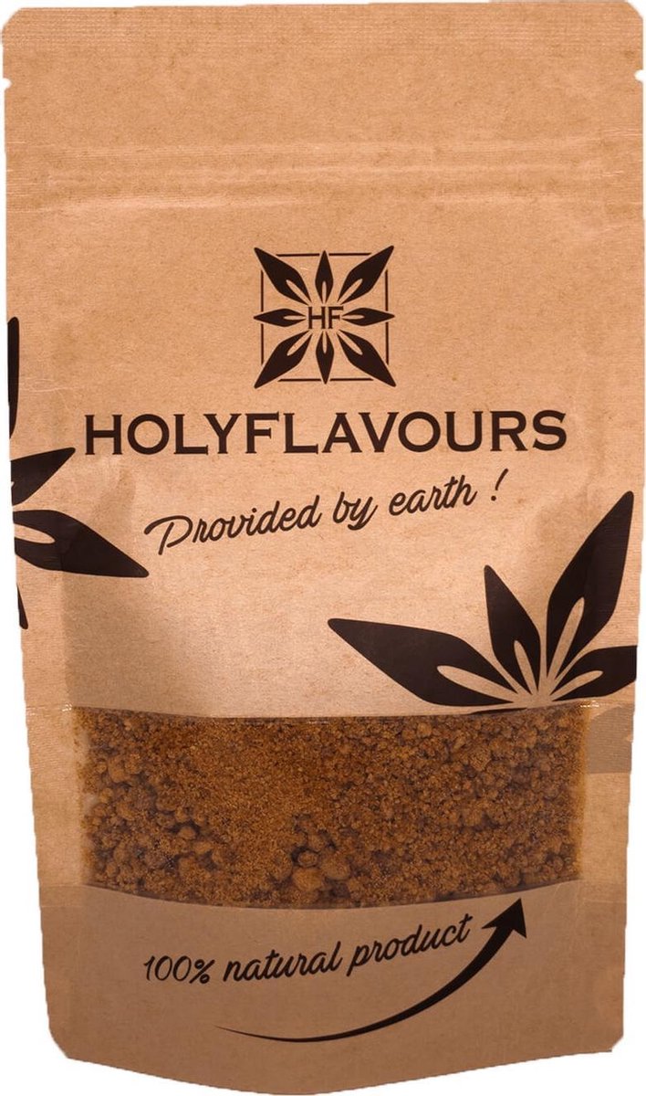 Panela Suiker - 100 gram - Holyflavours -  Biologisch gecertificeerd