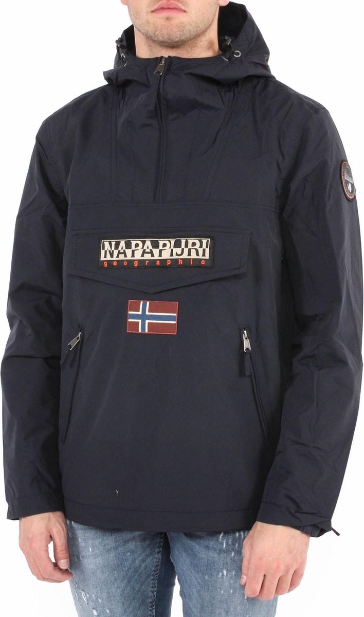 Napapijri Jas - Maat L  - Mannen - navy