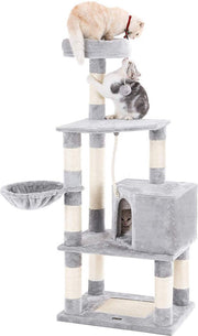 Nancy's Krabpaal  - Speelhuis Voor Katten - Klimboom 148CM - Krabpalen